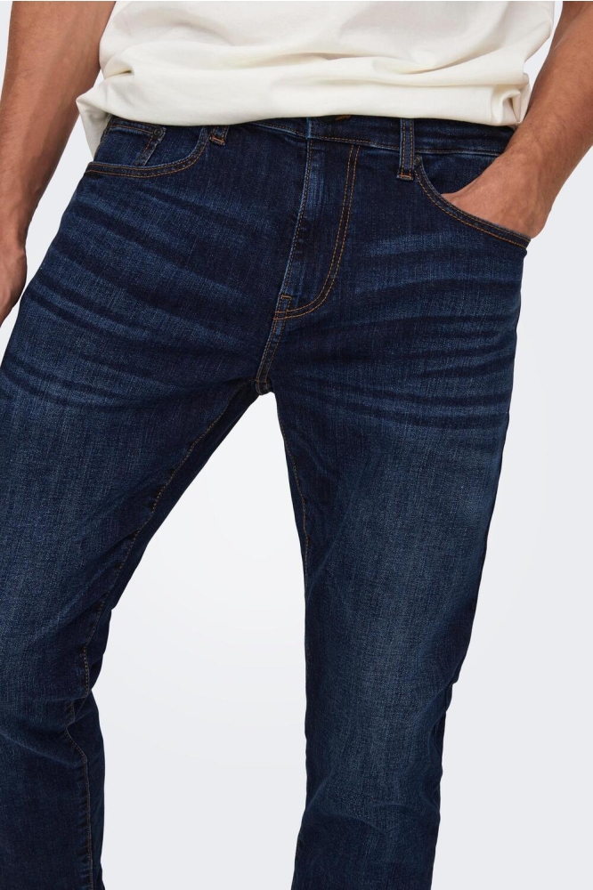 ONSWEFT REG.DK. BLUE 6752 DNM JEANS 22026752 DARK BLUE DENIM
